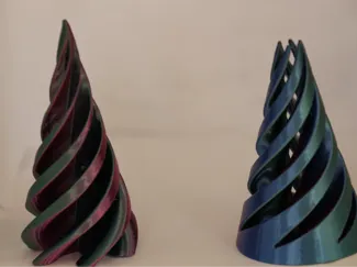 Spiral impossible Passthrough  Fidget toy