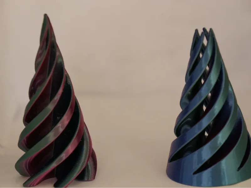 Spiral impossible Passthrough  Fidget toy