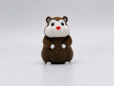 Knitted Hamster