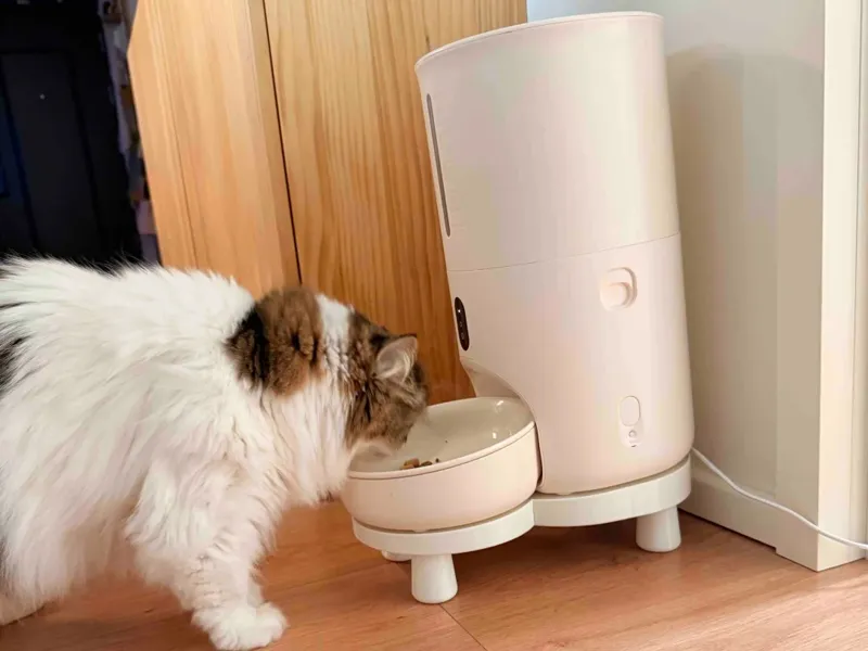 meoof觅凹蛋卷自动喂食器增高支架