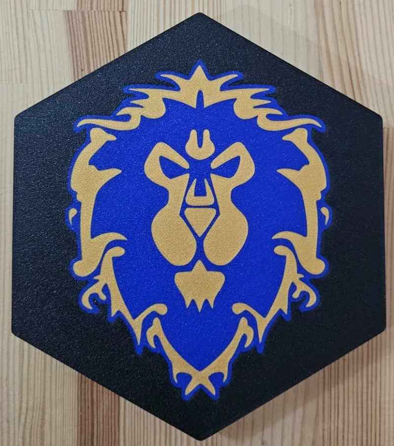 World of Warcraft Alliance Hex Wall Ligthbox