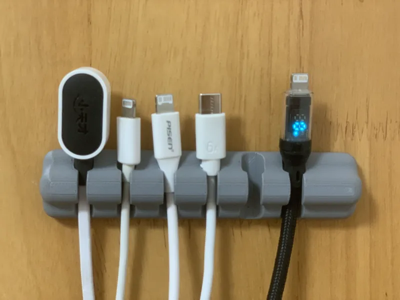 数据线手机充电线收纳固定神器