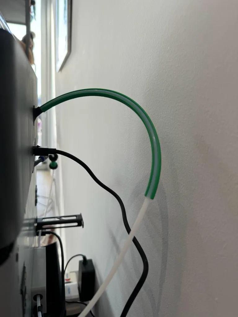 AMS Curved Exit Tube