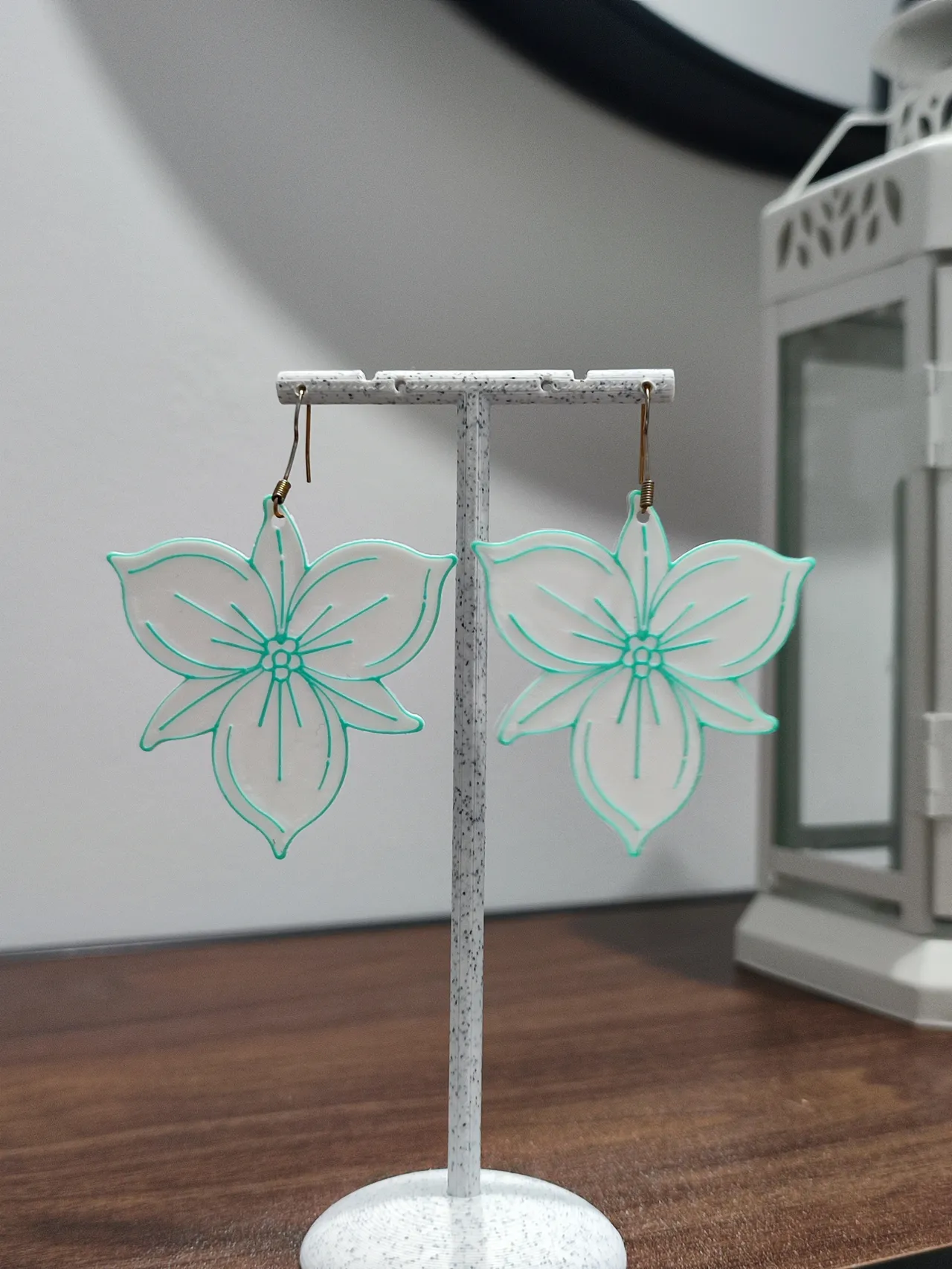 Aretes Geofloral Aqua view 2