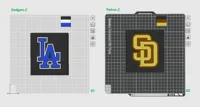 Dodgers and Padres