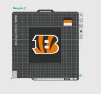 Bengals plate
