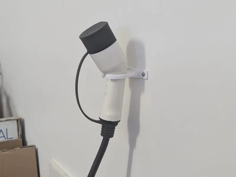 EV Charger Type 2 - wall hook