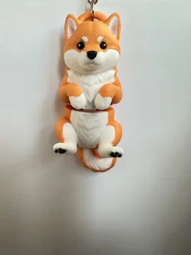 Llavero: Flexi Shiba Keychain — vista de referencia 4