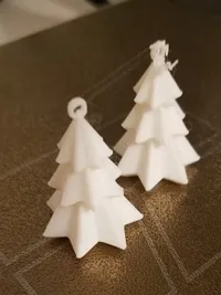 Boucles d'oreille sapin de Noël — photo 4