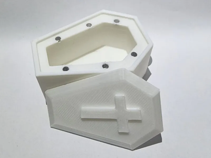 Coffin Storage Keychain – Mini Box 