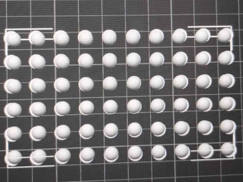 60 balines de 6mm 