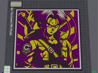 Future Trunks_HueForge_200x200mm