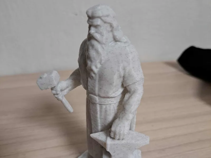 3D figure Slavic god Swarog Swaróg