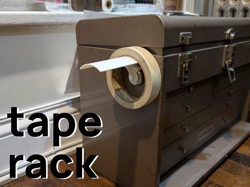 Magnetic Tape Rack
