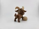 Фигурка на малък демоничен козел