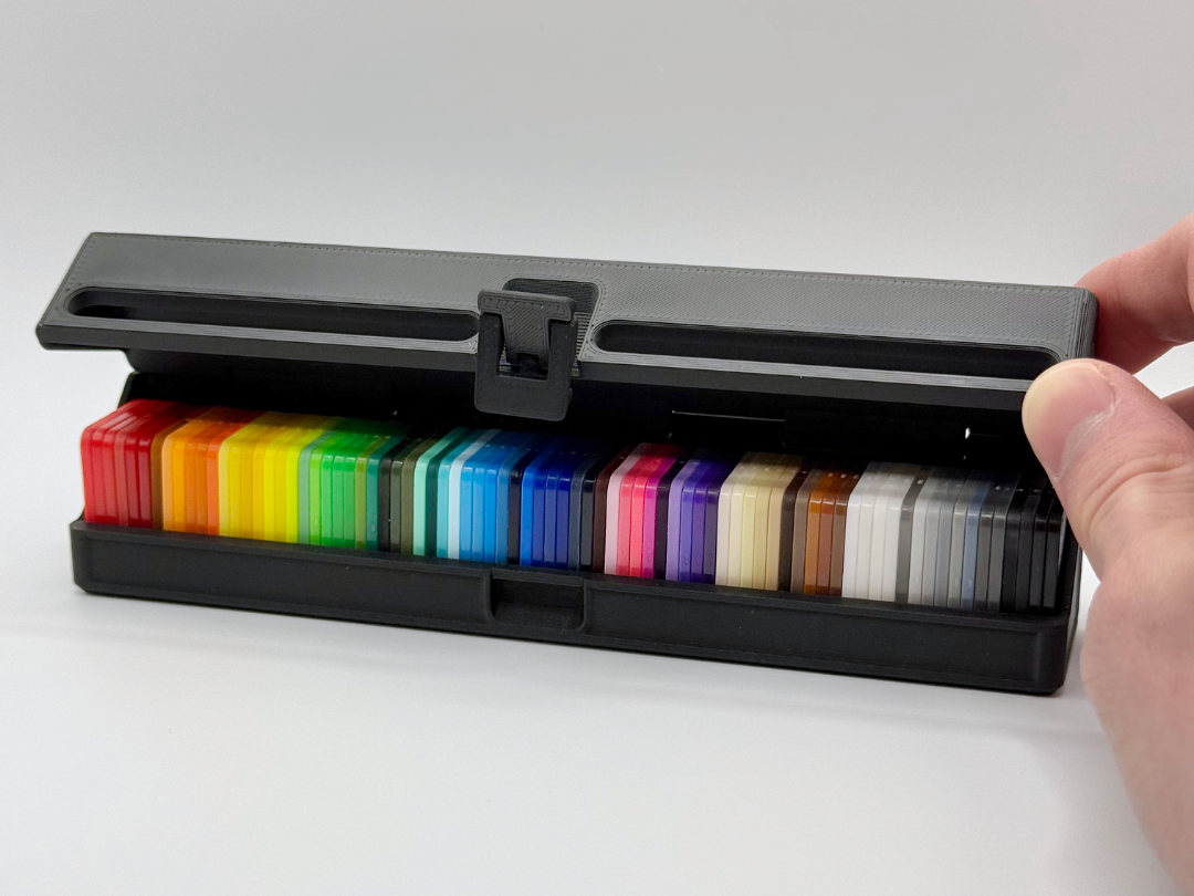 Filament Swatch Case - Print in Place
