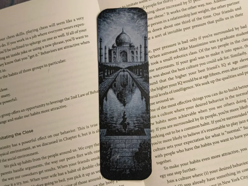 Taj Mahal Bookmark