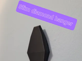 Slim diamond hanger only 10mm