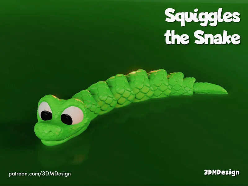 Squiggles the Articulated Snake