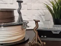 0.2mm layer, 2 walls, 10% gyro infill, with tree support