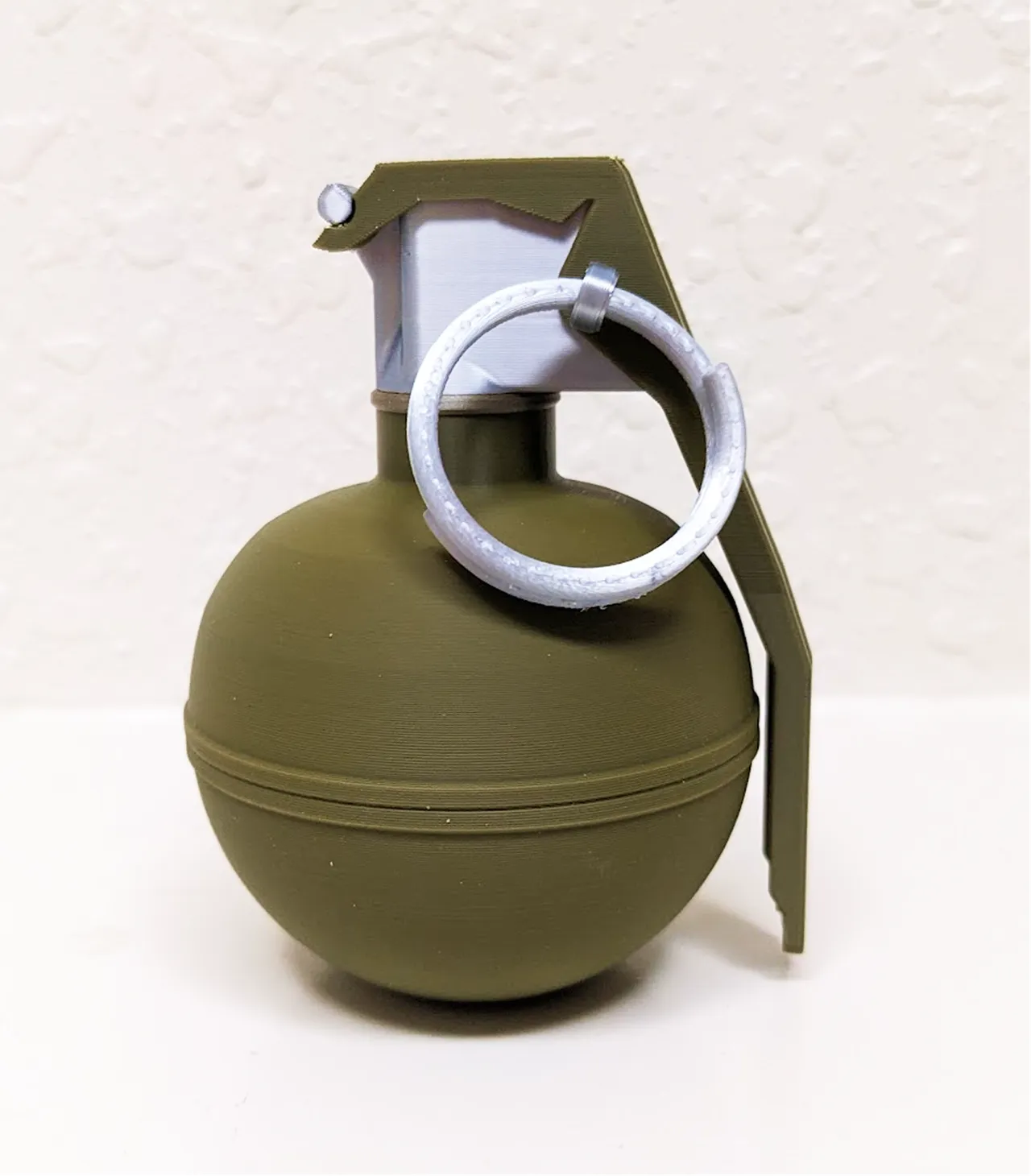 M67 Frag Grenade Replica Prop with Flying Handle view 2