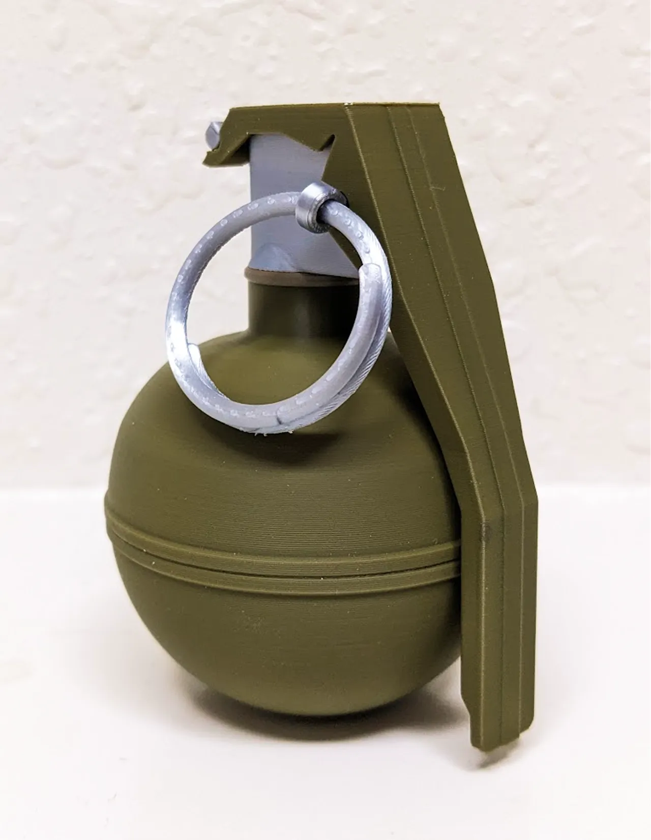 M67 Frag Grenade Replica Prop with Flying Handle view 3