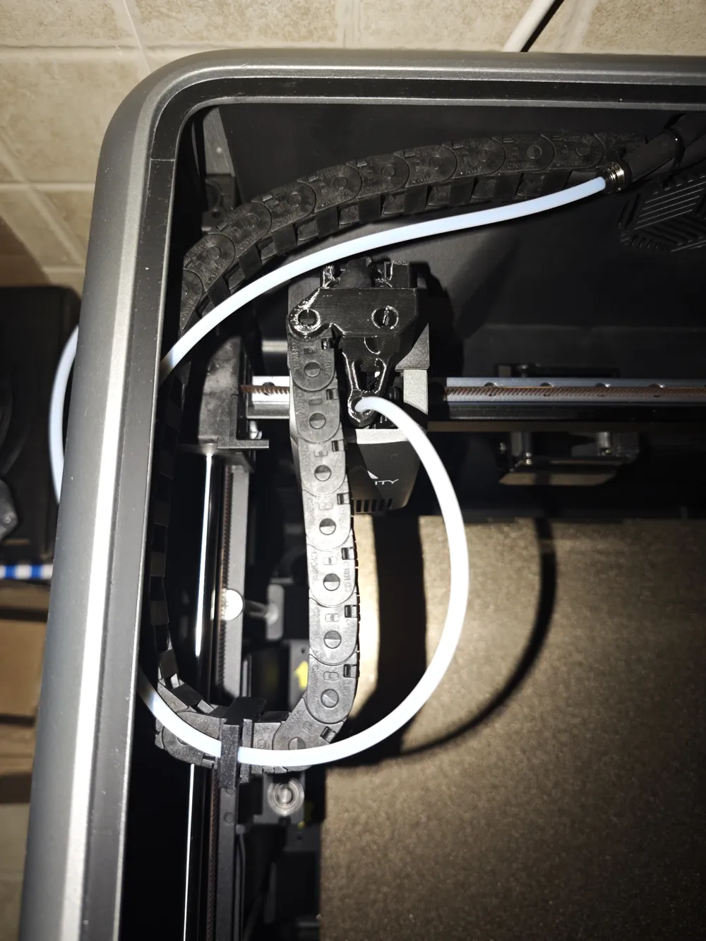 Creality K2P drag chain riser - Free 3D Print Model - MakerWorld