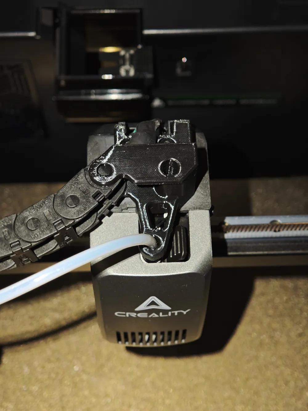 Creality K2P drag chain riser - Free 3D Print Model - MakerWorld