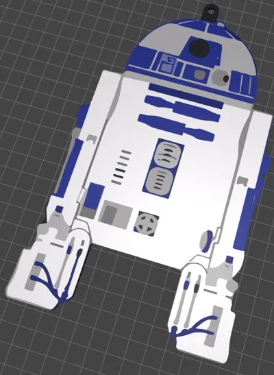 R2D2 Keychain