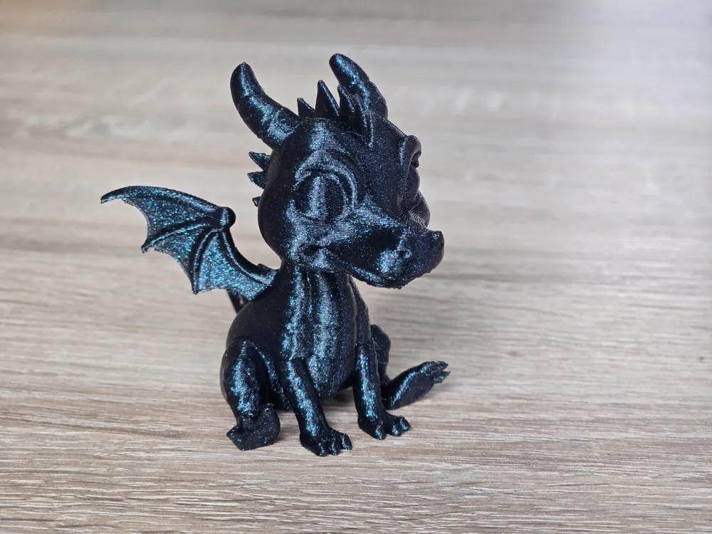 Cute little dragon - Free 3D Print Model - MakerWorld