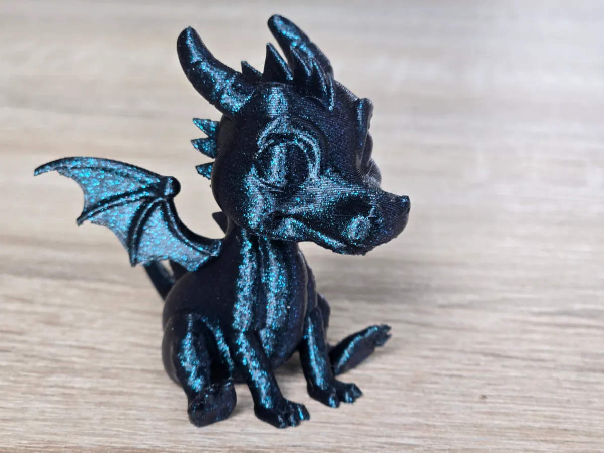 Cute little dragon - Free 3D Print Model - MakerWorld
