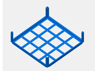 Stackable trays for Dungeon Tiles