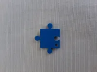 Eine Aussparung: 0.2mm layer, 2 walls, 100% infill