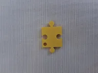 Zwei Aussparungen gegenüber: 0.2mm layer,  100% infill