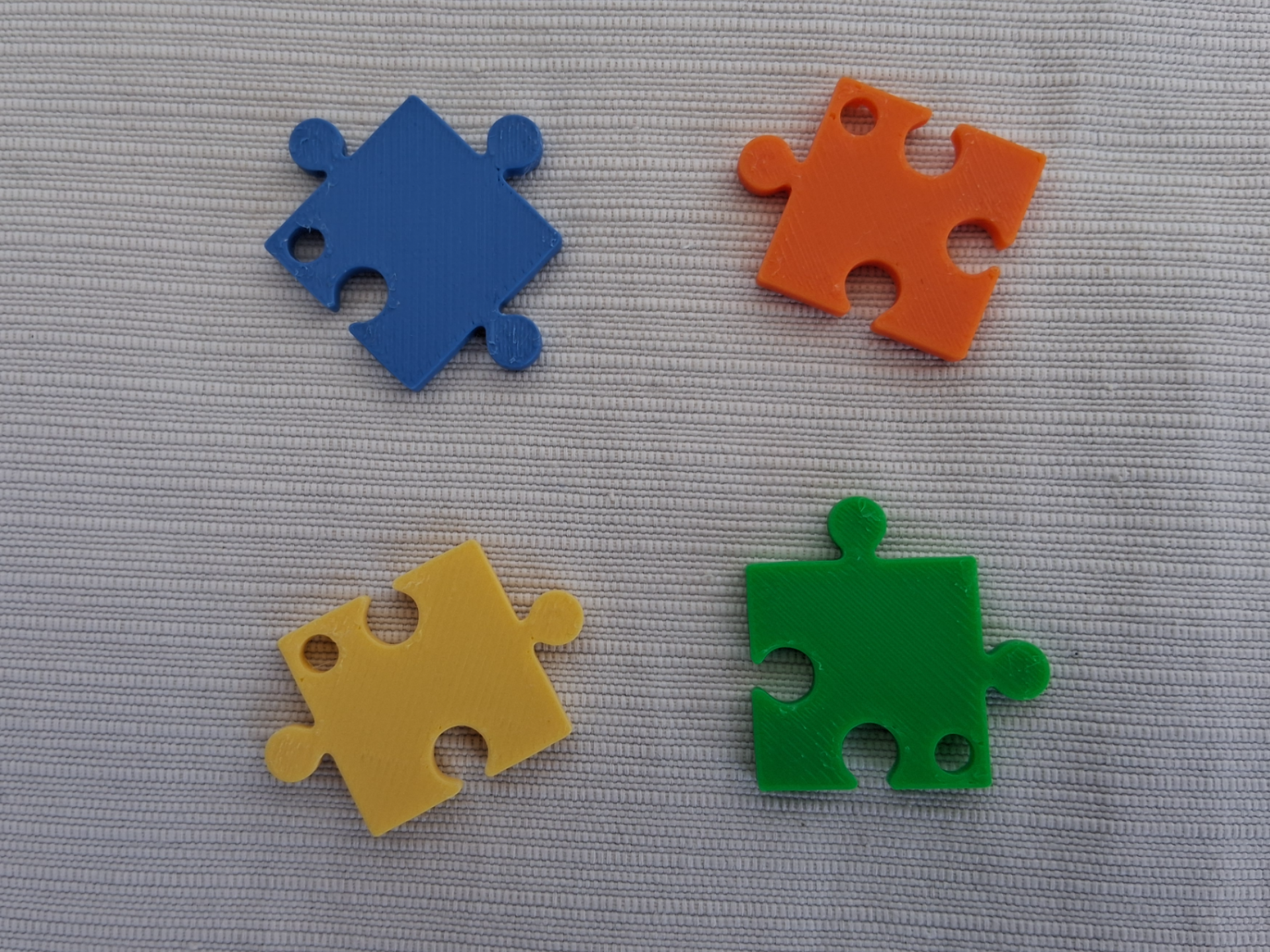 Puzzelteile - Schlüsselanhänger