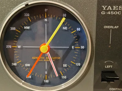 Yaesu rotator needles