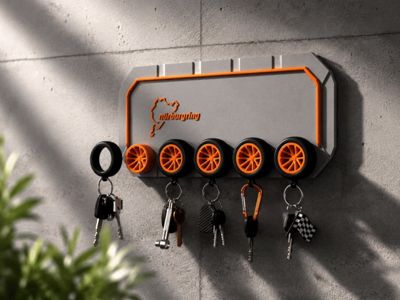 Nürburgring Car Key Rack Keychain