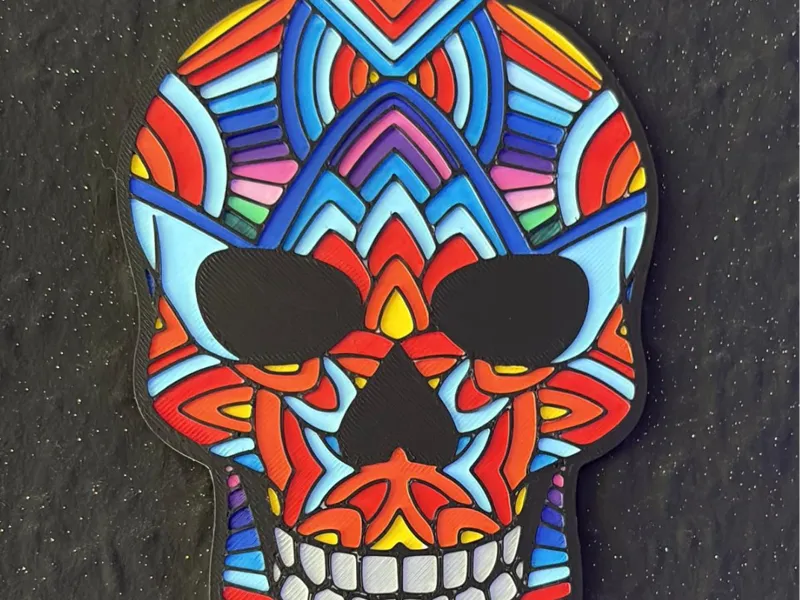 coole Totenkopf Ausmalbilder