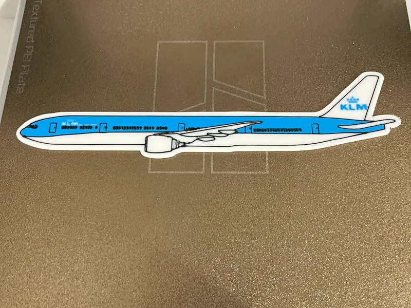 Décoration KLM B777