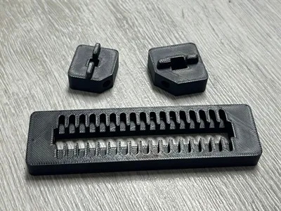 Schlagzahlen Halter Schablone / beat numbers