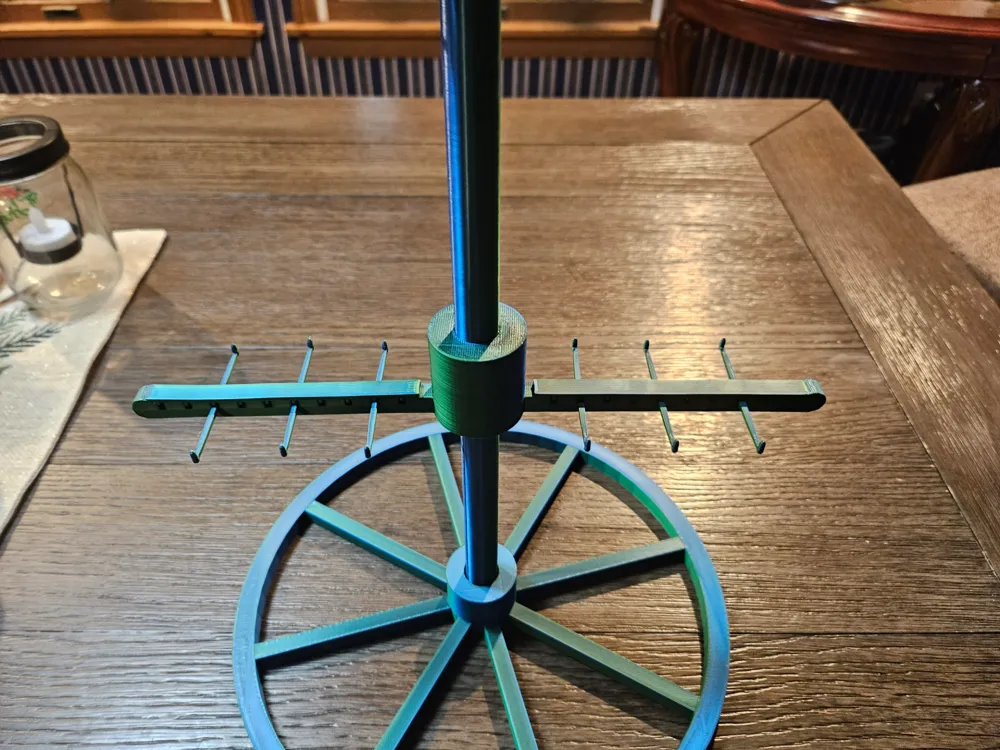 Configurable Jewelry or Keychain Display Stand by Jeff Smith MakerWorld ...