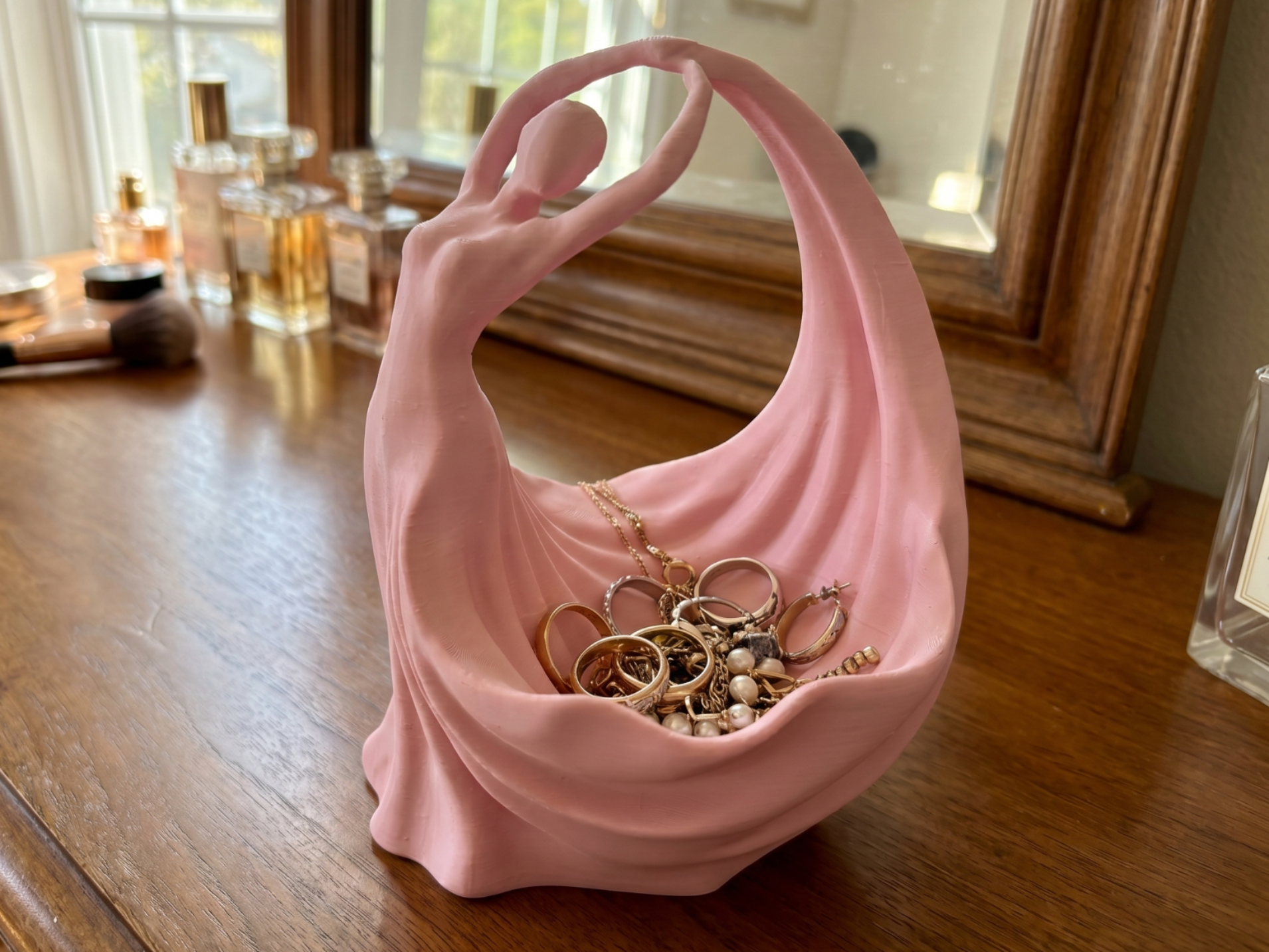 Ballerina Jewelry Bowl & Organizer