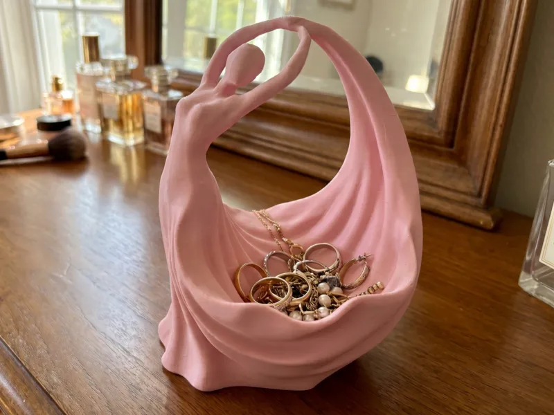 Ballerina Jewelry Bowl & Organizer