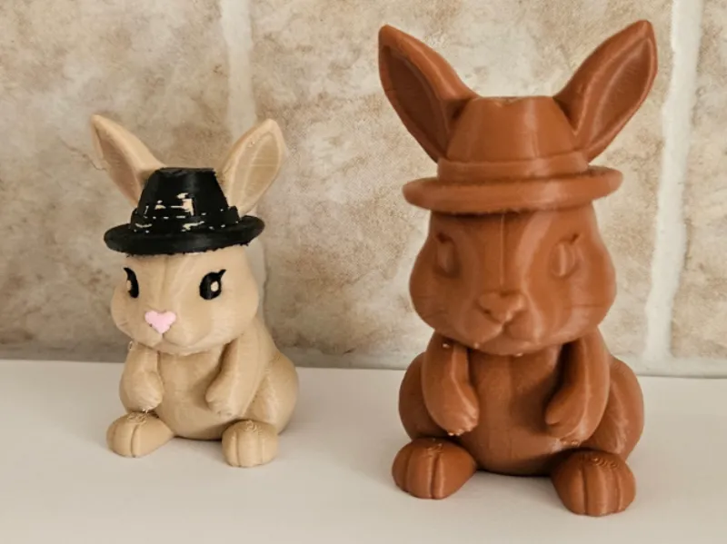 Easter Bunny with hat