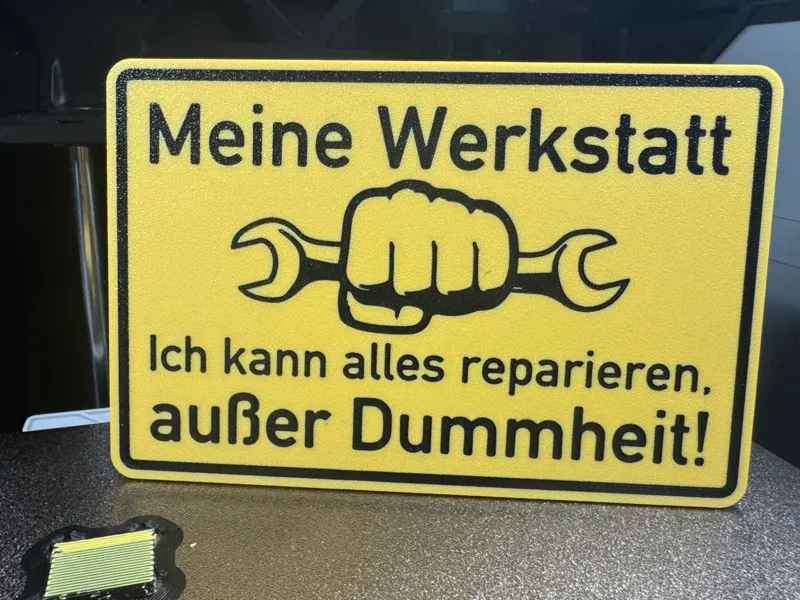 Meine Werkstatt - kann reparieren, außer Dummheit
