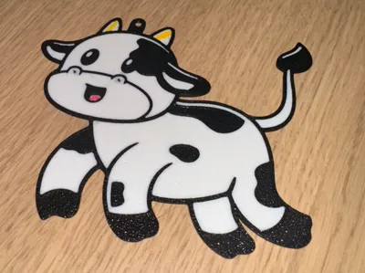 Cute cow Keychain