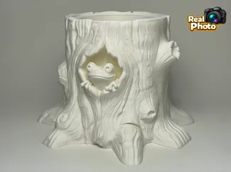 Frog in a log - Planter, Catch all
