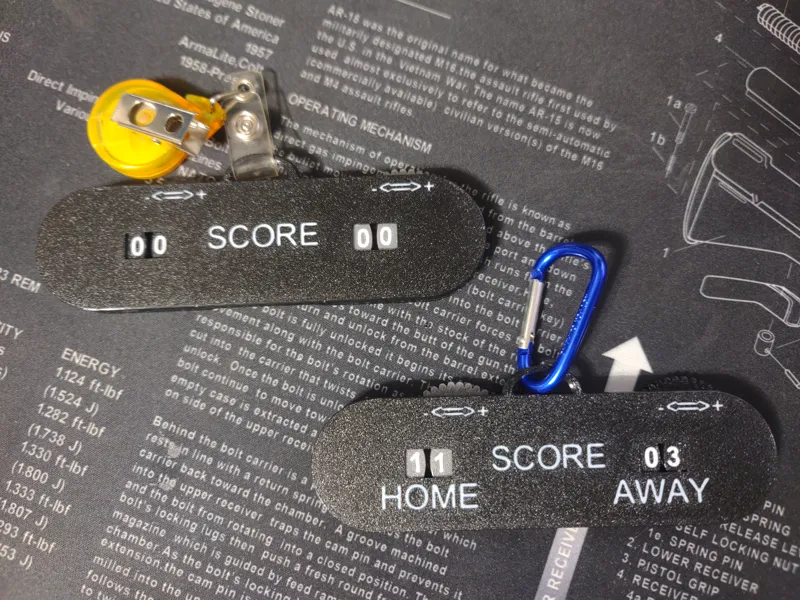 Double Counter - Score Keeper with Loop