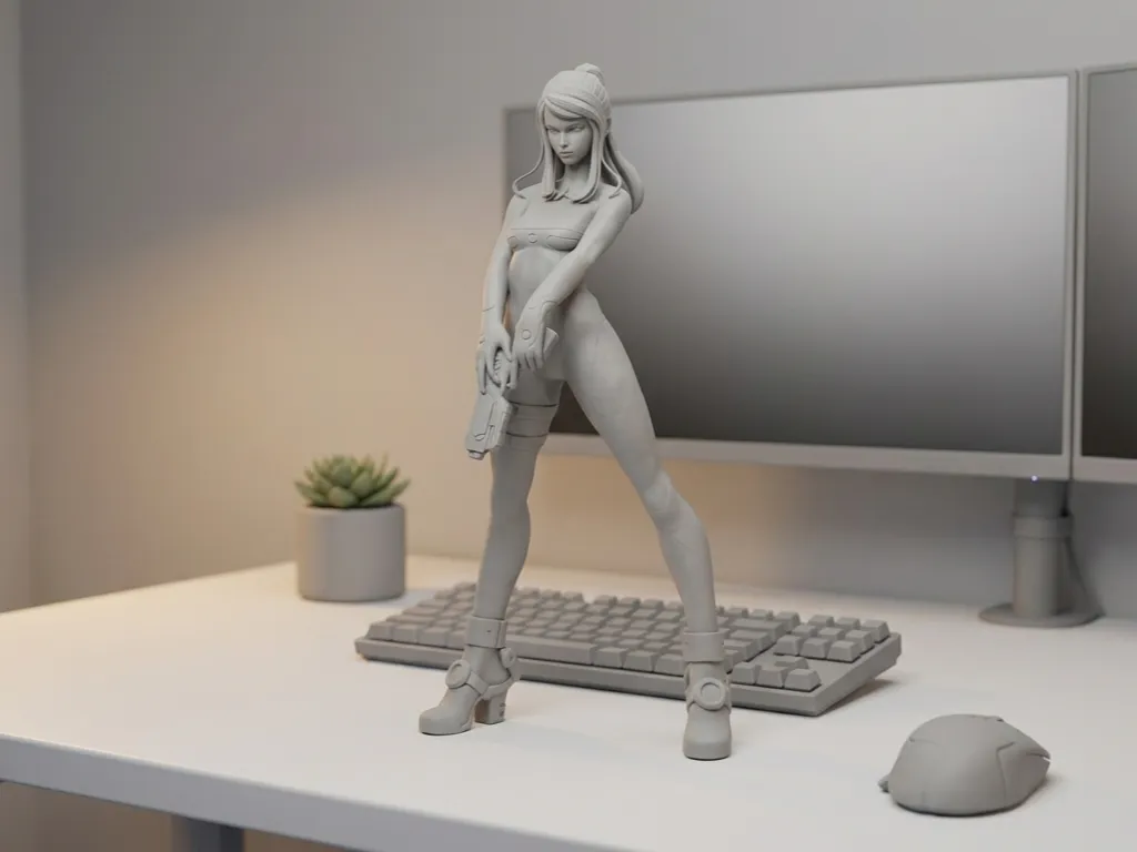 Samus Ssb Model Samus Aran - Free 3D Print Model - MakerWorld