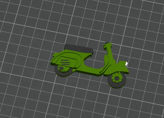 VESPA KEYCHAIN